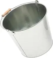 NOLITOY Metal Burn High-Temperature Resistant Paper Burner Bucket for Safe Outdoor Use -Function Fireplace Ash Container for Home Traditional Practices