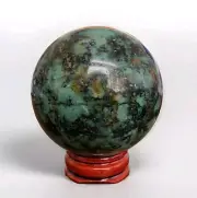 Natural Crystal Polished Turquoise Decorative Sphere 2.125" - USA