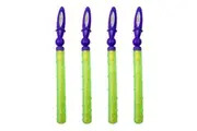 4PK Gazillion Bubbles Twirlin Bubble Wand w 93ml Solution Kids Children Toy 3+