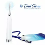 OralClean Electric Suction Toothbrush G100 - Oral Clean, Battery, Bluereo