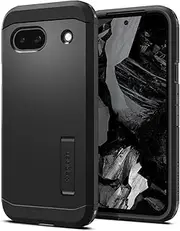 [Spigen] Tough Armor Case Designed for Google Pixel 8a Case Impact Shock Absorption Hard Cover - Black