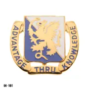 US Army DUI Pin ~ 641st Medical "Advantage Thru Knowledge" ~ Vanguard USA ~ NEW