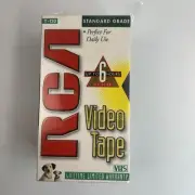 RCA T-120H Standard Grade 6 Hour VHS / VCR Blank Video Tapes - 3PK