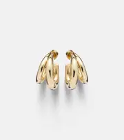 [Jennifer Fisher] Jennifer Fisher 10kt gold-plated hoop earrings One Size gold