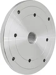 Wood Lathe faceplate,Lathe Chuck, 6" Inch 150mm Lathe Faceplate，for Wood Lathe Chuck M33 X 3.5 Thread，Woodworking Turning Tools Accessories Wood Face Plate(150mm M33 X 3.5)
