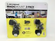 Scosche Magic Mount Pro Magnetic Mounting System Home Auto Office 2 Pack NEW!
