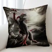 Scary Art the Crematoria Frightening Creature Cushion Cover