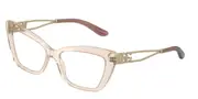 Dolce & Gabbana DG3375B 3432 Men's Glasses Brown Size 55 - Private Health Rebate - Blue Light Block Available