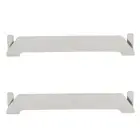 2pcs Stainless Steel Griddle Spatula Holder Easy To Install Spacesaving Rack