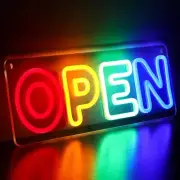 Open Signs for Business Ultra Bright LED Neon Open Sign 22 Inch Lighted Elect...