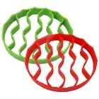 Nonstick Silicone Roast Rack / Trivet - Healthy Cooking Silicone Roasting Rack