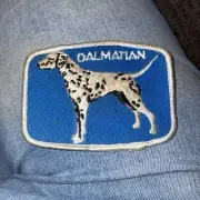VTG DALMATION Embroidered Sew On Patch