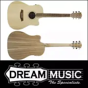 Cole Clark CCFL1EC-BM Acoustic Electric Guitar w/ Cutaway inc Gig Bag