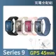 充電全配組【Apple】Apple Watch S9 GPS 45mm(鋁金屬錶殼搭配運動型錶環)