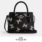 NWT Coach Andrea Carryall Bag With Bow Print