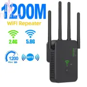 Wifi Repeater 1200Mbps Wireles Wifi Signal Booster Gigabit Wifi Amplifier Router