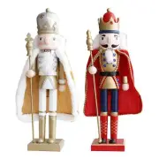 Christmas Nutcracker Figurine Christmas Decor for Home Xmas Gift Fireplace