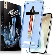 MAGIC JOHN 2 Pack for iPhone 16e Tempered Glass Screen Protector, Auto Dust-Elimination, Bubble Free, HD Clear, Easy Installation