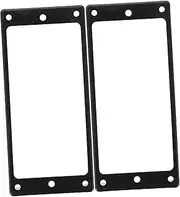 CORHAD 2pcs Pickup Frames for Electric Guitar Durable Mounting Rings Convenient Storage Simple Design for Replacement Needs Wear Resistant Protection Tools
