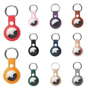 For Apple AirTag PU Leather Case Protective Shell Cover Pet Key Location Tracker
