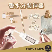 在飛比找momo購物網優惠-【FANCY LIFE】香水分裝神器(滴管 漏斗 迷你漏斗 