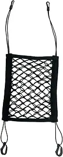 2 Layer Purse Holder for Car, Net Pocket Handbag Holder Between Seats, Car Storage Organizer for Bag