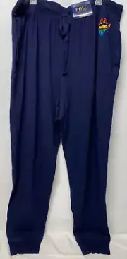 Ralph Lauren Polo Lounge Pants Pajama Sleep Joggers Bottoms Modal Blend Mens 2XL