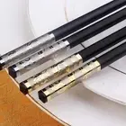 Chinese Gold Dragon Style Chopsticks Non-slip Luxury Alloy Sushi Chopsticks*