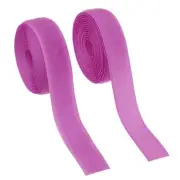 Sew on Hook and Loop Tape, 3/4 Inch Nylon Fastener Strips 2 Yards (Light Purple)