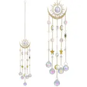 Indoor Living Room Hanging Outdoor Wedding Crystal Wind Chime Sun Catcher