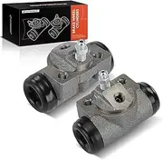 A-Premium Rear Drum Brake Wheel Cylinder Compatible with Select Chevrolet, GMC, Jeep, Buick, Cadillac, Oldsmobile & Pontiac Models - Impala, Caprice, Blazer, Bel Air, C15, Electra, DeVille, 2-PC Set