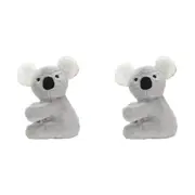 2PK Annabel Trends Aussie Animal Doorstop 32x28cm Home/Room Decor Koala Grey
