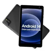 7 inch Android 14 Tablet, 8GB RAM + 64GB ROM, Octa-Core Processor, 5G WiFi,