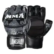 Punch Bag Training Gloves, MMA Grappling Gloves for Sparring Martial Arts Box...
