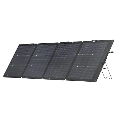ECOFLOW 220W 21V Bifacial Foldable Solar Panel Portable Power Supply for Outdoor