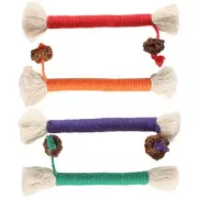 2x Cat Toys Silvervine Chew Stick Kitten Treat Catnip Toy Cleaning Teeth Toys