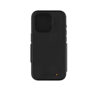 For iPhone 15 Pro Cover EFM Monaco Wallet MagSafe Case Black Space Grey