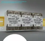 Integrated single-phase DC-AC solid state relay 10A-80A with radiator SSR40DA