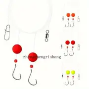 Pompano Rig with Floats Surf Fishing Rigs Swivel Snaps Circle Hooks Saltwater