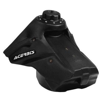 Acerbis Fuel Tank with SRT Dry Break Receiver 2.7 Gallon Black