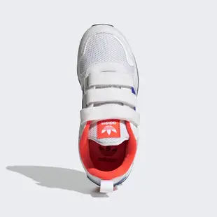 Adidas ZX 700 HD CF C [GZ7522] 中童 休閒鞋 運動 魔鬼氈 經典 三葉草 舒適 拼接 白藍
