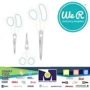 We R Memory Keepers - Scissors - Value Set - 3 Pack 60000395 By American Crafts