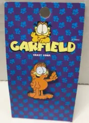 Garfield The Cat Vintage Metal Enameled Pin NEW