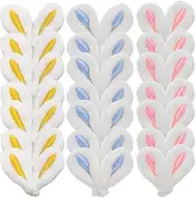 30pcs Mini Plush Hairpin Making Rabbit Ear Hair Clip Accessories Bunny Ears for Crafts