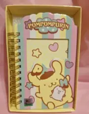 Pompompurin Pocket Small Writing Spiral Side Opening Notebook Pad 45 pages New