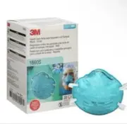 40 Pack Of Disposable 3M N95 Particulate Respirator Face Masks Small