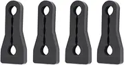 DEMULAX Car Door Lock Sound Deadener Damper Buffer, for Hyundai, Solaris 2 2017-2023 car Door Shock Absorber Car Door Shock Absorber