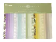 Anna Griffin Paper Pack OLD PARIS PALETTE 14-1/2" x 11" 24 Sheets - New