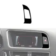 Double Flashing Lamp Button Trim Cover Decor Gloss Black For Audi Q5 2009-2017 (for: Audi)