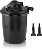 Alpine Corporation 21" Tall Bio-Pure Pressure Filter for Ponds, 2,000 Gallon